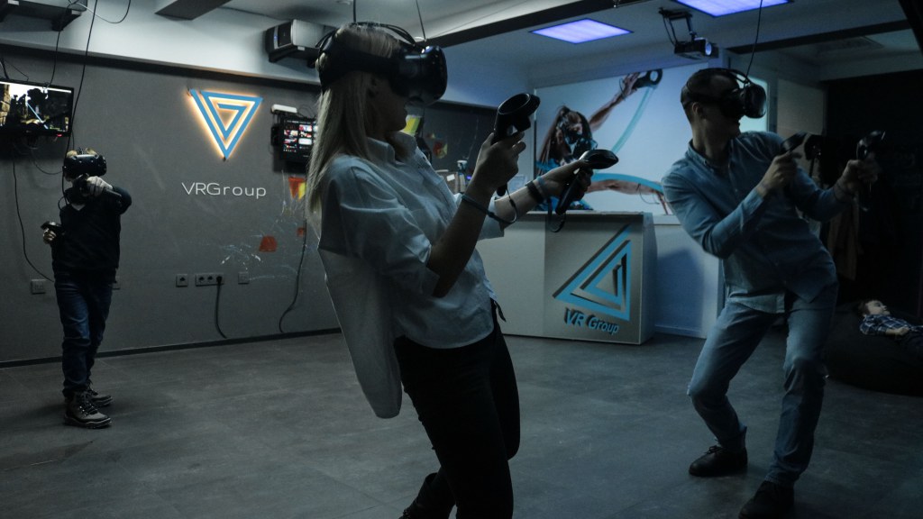 Пространство виртуальной реальности "VR HUB"